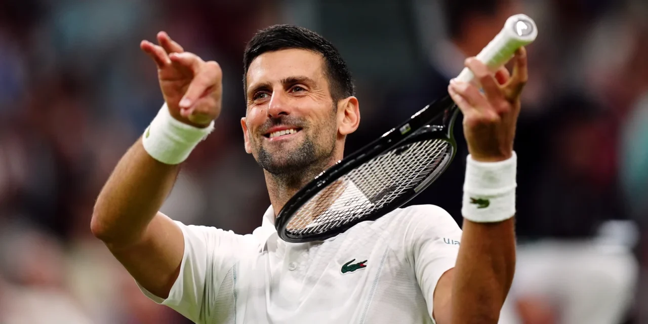 Djokovic Advances to Wimbledon Semifinals