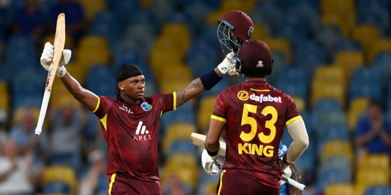 King, Carty Tonnes Lead Windies to Series Win Over England