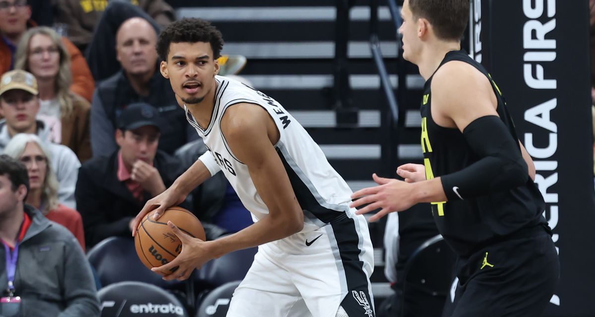 Spurs’ Wembanyama Records Second Career 5×5 Stat Line in Win over Jazz