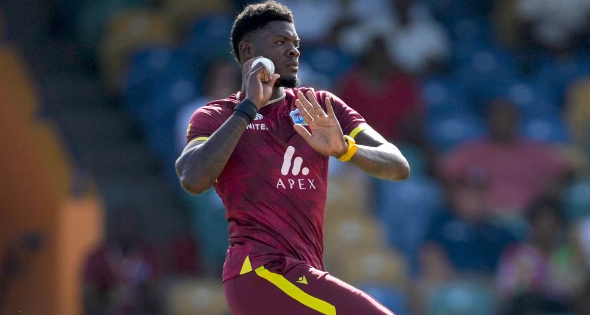 CWI Suspends Joseph For Two Matches