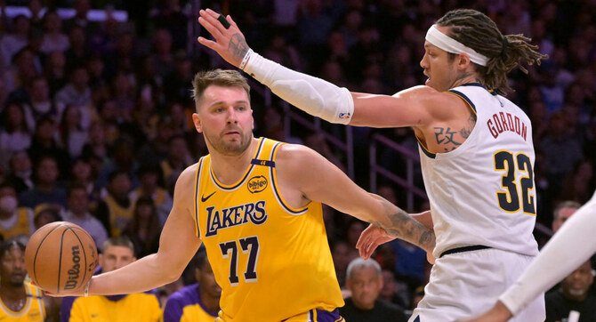 Doncic Scores 31 in Lakers Win Over Nuggets